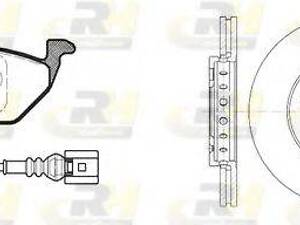 Гальмівний комплект (Диски RH 6545.10 + Колодки RH 2633.41) ROADHOUSE 863310 на AUDI A2 (8Z0)