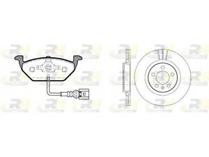 Гальмівний комплект (Диски RH 6546.10 + Колодки RH 2633.21) ROADHOUSE 863301 на AUDI A3 (8L1)