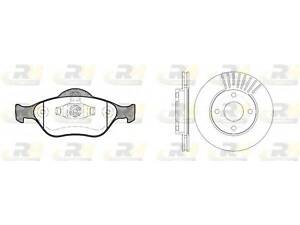 Гальмівний комплект (Диски RH 6575.10 + Колодки RH 2766.00) ROADHOUSE 876600 на FORD FIESTA Mk IV (JA_, JB_)