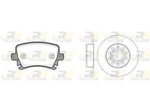 Гальмівний комплект (Диски RH 6650.00 + Колодки RH 21031.00) ROADHOUSE 8103101 на SEAT LEON (1P1)