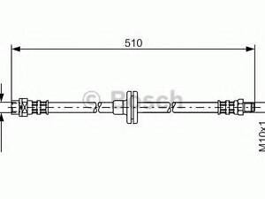 Гальмівний шланг BOSCH 1987476056 на BMW X5 (E53)