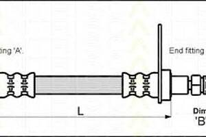 Гальмівний шланг передній L 530 Peugeot 406 95-