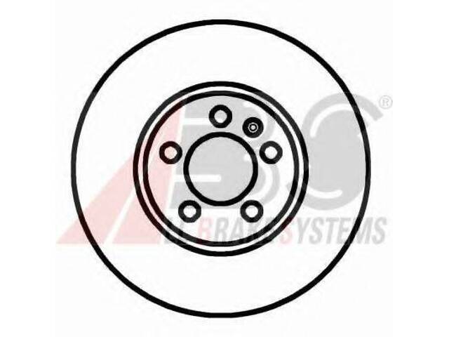 Гальмівний диск A3BoraGolfIbizaLeon (96-15) A.B.S. 16881 на AUDI A3 (8L1) - Фото 1