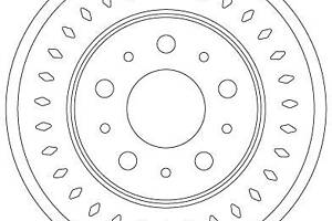 Гальмівний диск Citroen Jumper