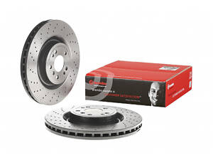 Тормозной диск передний (перфорированный) Mercedes-Benz GLE 2015-2015 BREMBO 09A95821