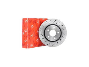 Тормозной диск передний (перфорированный, вентилируемый) BMW 5 Series 2009-2016 TRW DF6614S