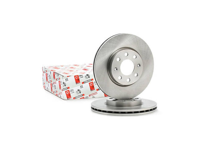 Тормозной диск передний (вентилируемый) Abarth Grande Punto 2007-2012 FERODO DDF1304 - Фото 1