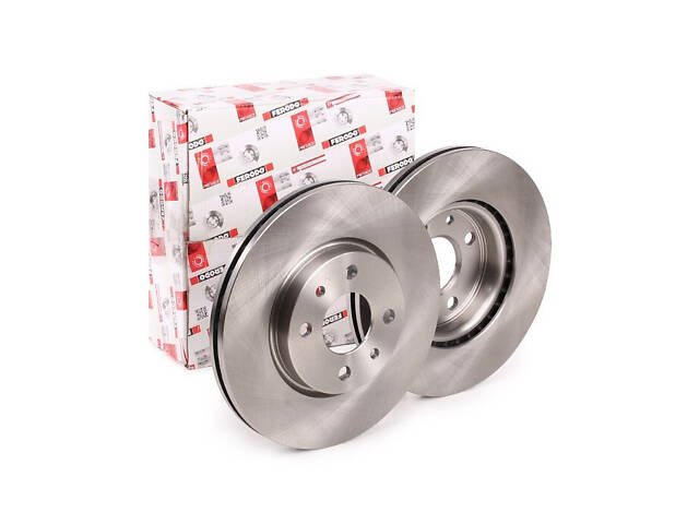 Тормозной диск передний (вентилируемый) Alfa Romeo MiTo 2008-2008 FERODO DDF762 - Фото 1