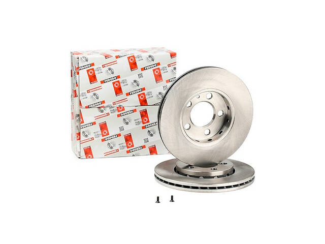 Тормозной диск передний (вентилируемый) Audi A1 2010-2010 FERODO DDF927C - Фото 1