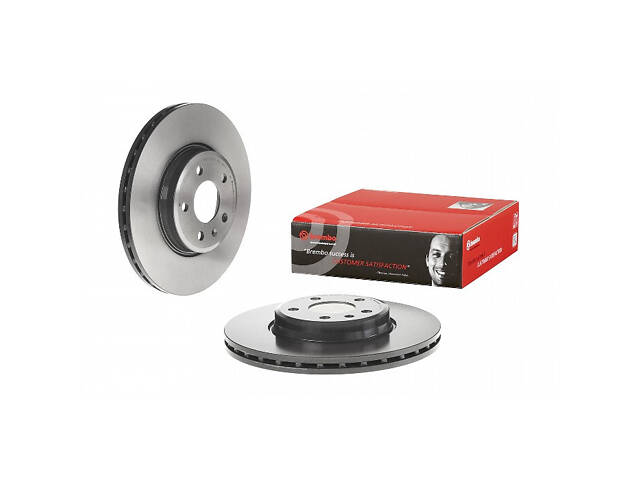 Тормозной диск передний (вентилируемый) Audi A5 (F5) 2016-2024 BREMBO 09.A820.11 - Фото 1