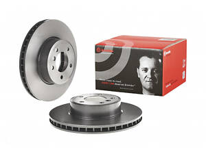 Тормозной диск передний (вентилируемый) BMW 5 (E60) 2003-2010 BREMBO 09.9172.11