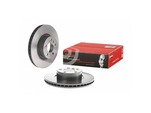 Тормозной диск передний (вентилируемый) BMW X3 (F25) 2011-2017 BREMBO 09.B570.11 - Фото 1