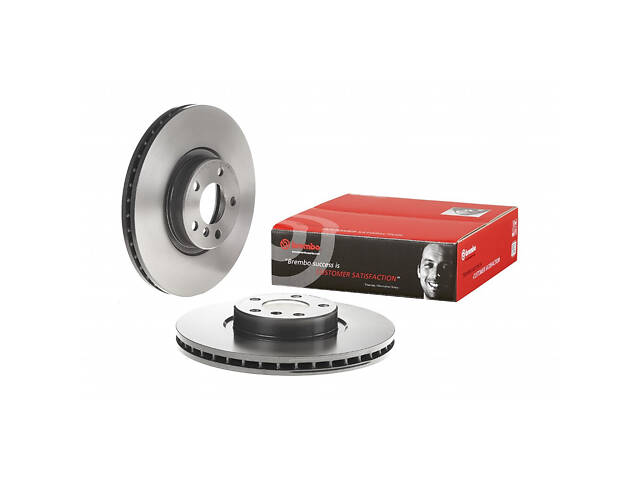 Тормозной диск передний (вентилируемый) BMW X5 (F15) 2013-2018 BREMBO 09.9922.11 - Фото 1