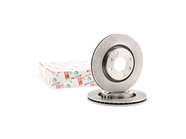 Тормозной диск передний (вентилируемый) Citroen C-Elysee 2012-2024 FERODO DDF1140 - Фото 1