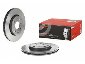 Тормозной диск передний (вентилируемый) Citroen C1 2005-2005 BREMBO 09.9928.11