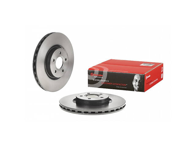 Тормозной диск передний (вентилируемый) Ford Kuga 2012-2019 BREMBO 09.C542.11 - Фото 1