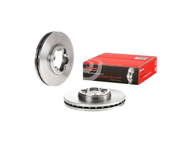 Тормозной диск передний (вентилируемый) Ford Tourneo Custom 2012-2012 BREMBO 09.C240.10 - Фото 1