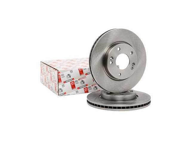 Тормозной диск передний (вентилируемый) Hyundai Coupe 1996-2009 FERODO DDF1619 - Фото 1