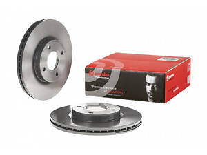 Тормозной диск передний (вентилируемый) Hyundai i30 2007 BREMBO 09.C422.11