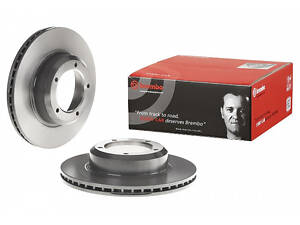 Тормозной диск передний (вентилируемый) Land Rover Defender (L316) 1990-2016 BREMBO 09.5488.11