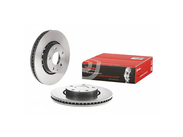 Тормозной диск передний (вентилируемый) Mazda CX-5 2011-2011 BREMBO 09.D628.11 Mazda CX-5 - Фото 1