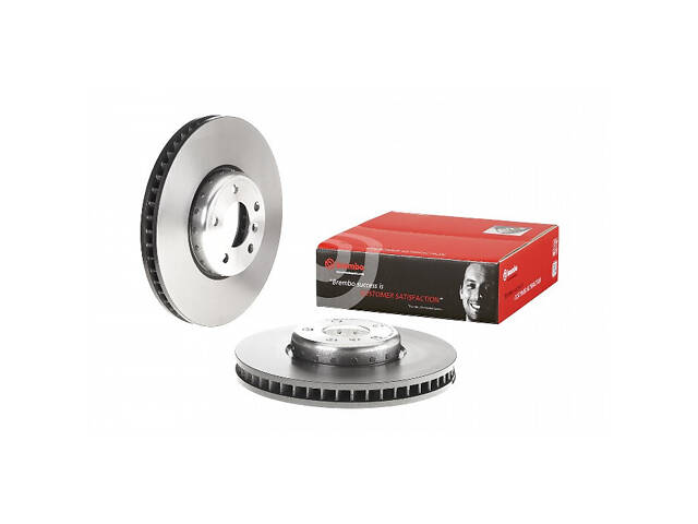 Тормозной диск передний (вентилируемый) Mercedes-Benz EQV 2020 BREMBO 09.C405.13 - Фото 1