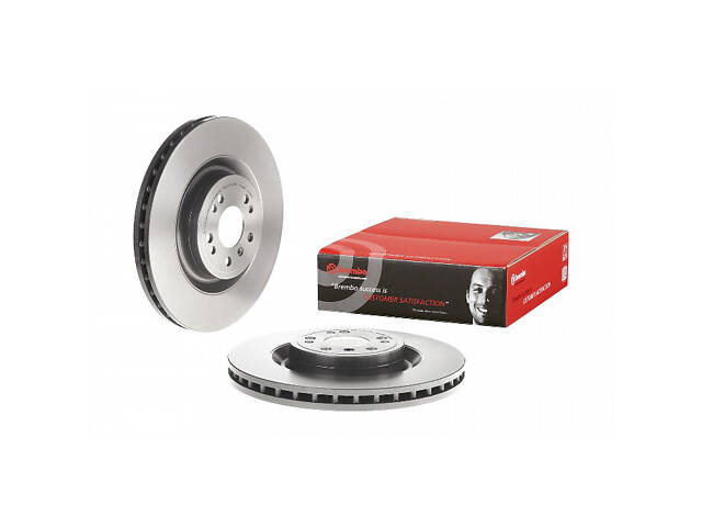 Тормозной диск передний (вентилируемый) Mercedes-Benz GL-Class 2006-2006 BREMBO 09.A958.11 - Фото 1