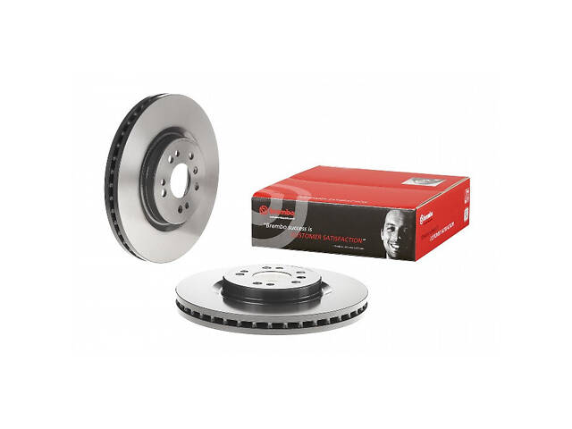 Тормозной диск передний (вентилируемый) Mercedes-Benz M-Class 1998-2015 BREMBO 09.R104.11 - Фото 1