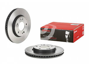 Тормозной диск передний (вентилируемый) Mitsubishi Outlander 2003-2006 BREMBO 09.A148.11