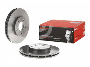 Тормозной диск передний (вентилируемый) Nissan Almera Tino 1998-2006 BREMBO 09.9368.11