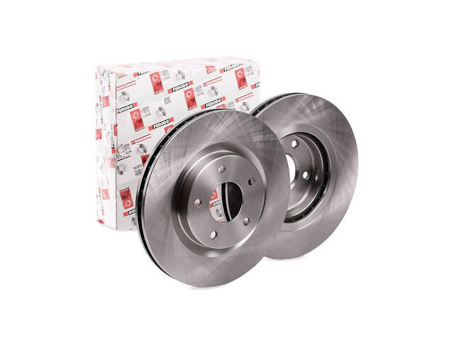 Тормозной диск передний (вентилируемый) Nissan Juke 2010-2010 FERODO DDF1589 - Фото 1