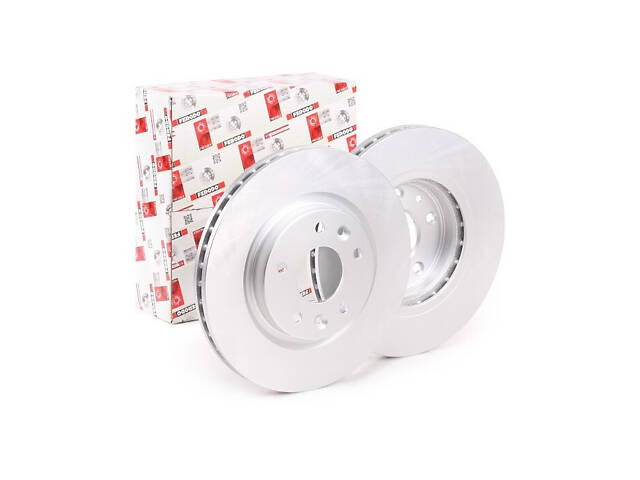 Тормозной диск передний (вентилируемый) Nissan Leaf 2010-2024 FERODO DDF2466C - Фото 1