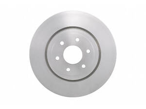 Тормозной диск передний (вентилируемый) Nissan Navara 2004-2024 BOSCH 0986479357