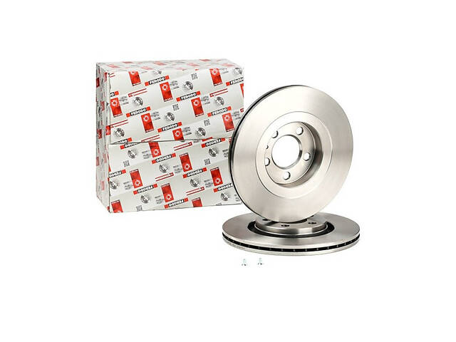 Тормозной диск передний (вентилируемый) Skoda Octavia Tour 1996-2010 FERODO DDF928 - Фото 1