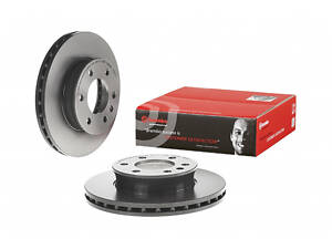 Тормозной диск передний (вентилируемый) VW Crafter 2006-2017 BREMBO 09.9508.11