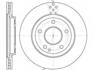 Гальмівний диск ROADHOUSE 674810 на MERCEDES-BENZ VANEO (414)