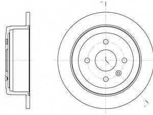 Гальмівний диск ROADHOUSE 687300 на DAEWOO ORION (KLAJ)