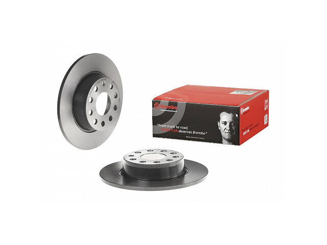 Тормозной диск задний Audi A1 2010-2010 BREMBO 08.B413.11 - Фото 1