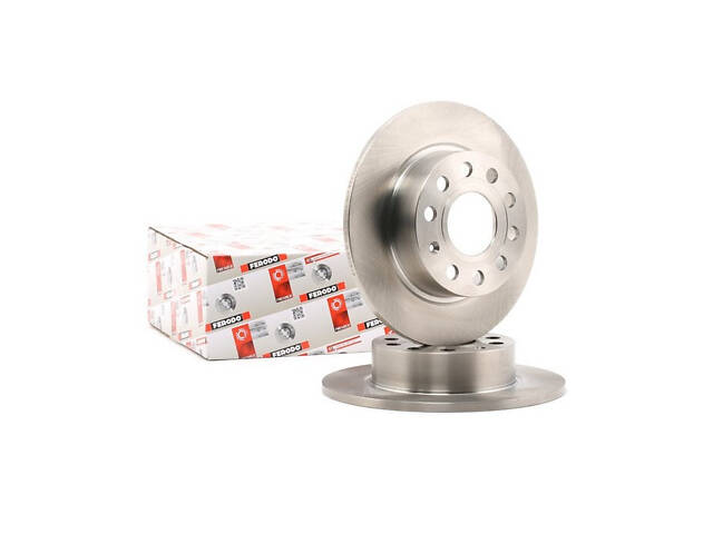 Тормозной диск задний Audi A3 (8P) 2003-2012 FERODO DDF1224 - Фото 1