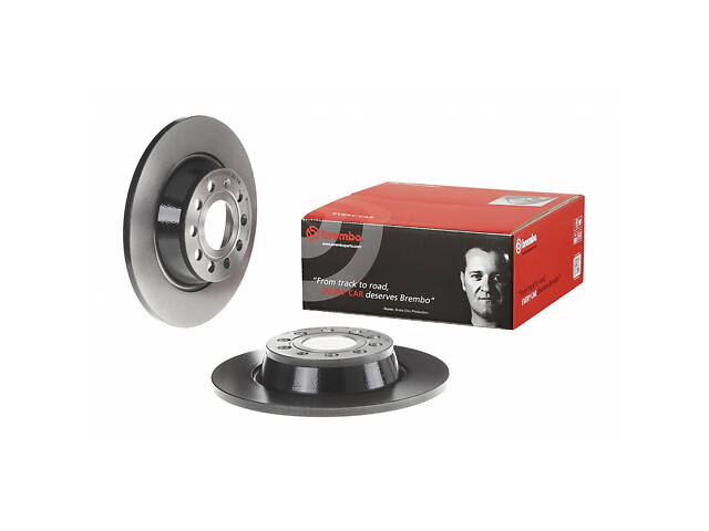 Тормозной диск задний Audi Q3 (8U) 2011-2018 BREMBO 08A20211 - Фото 1