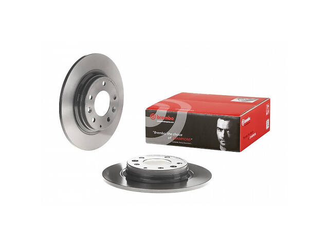 Тормозной диск задний Besturn B70 2006-2006 BREMBO 08.A112.11 - Фото 1