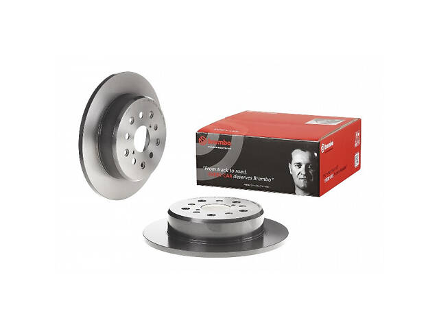 Тормозной диск задний Lexus GS 1997-2005 BREMBO 08.A038.11 - Фото 1