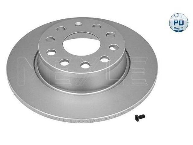 Тормозной диск задний Mercedes-Benz Sprinter 1995-2006 MEYLE 115 523 0012/PD - Фото 1