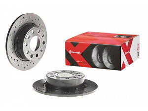 Тормозной диск задний (перфорированный) Hyundai Highway 2000 BREMBO 08.9502.1X