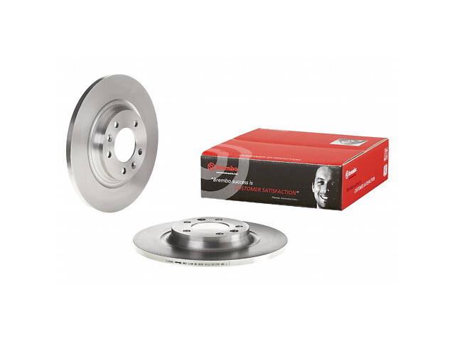 Тормозной диск задний Peugeot 508 2010-2018 BREMBO 08.8682.10 - Фото 1