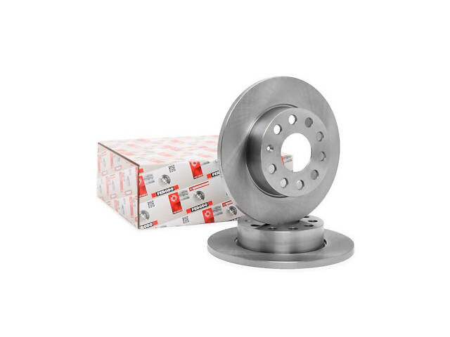 Тормозной диск задний Seat Toledo (5P) 2004-2009 FERODO DDF1276 - Фото 1