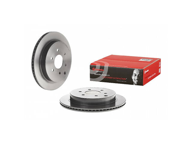 Тормозной диск задний (вентилируемый) Audi A1 2010 BREMBO 09.B631.11 Nissan Patrol - Фото 1