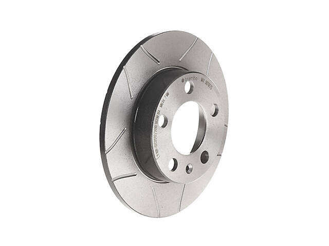 Тормозной диск задний (с насечками) Mercedes CLC-Class (CL203) 2008-2011 BREMBO 08.7211.76 - Фото 1