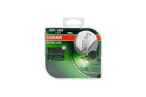 Галогенні лампи Osram Ultra Life H7 12V OSR64210ULT-DUO/EA (2 шт.)