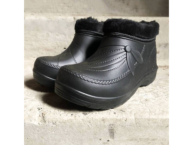 Теплі бурки 37 размер, Бурки домашні жіночі, Бабуші жіночі домашні, Бурки бабусі Дідусь, WV-869 Жіночі галоші - Фото 8